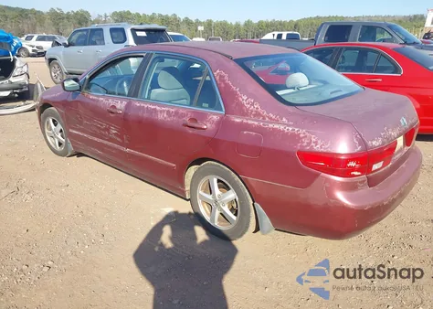 2005 Honda Accord 2.4 Ex from USA, damaged, VIN 1HGCM56765A001630